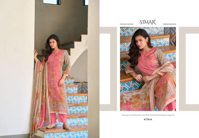 Simar glossy manvi dress material wholesale
